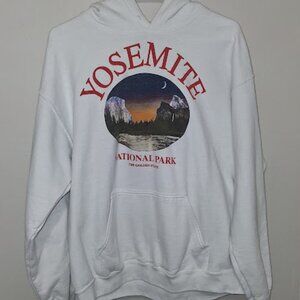 🏔️ Yosemite National Park "The Golden State" Graphic Hoodie - Large
